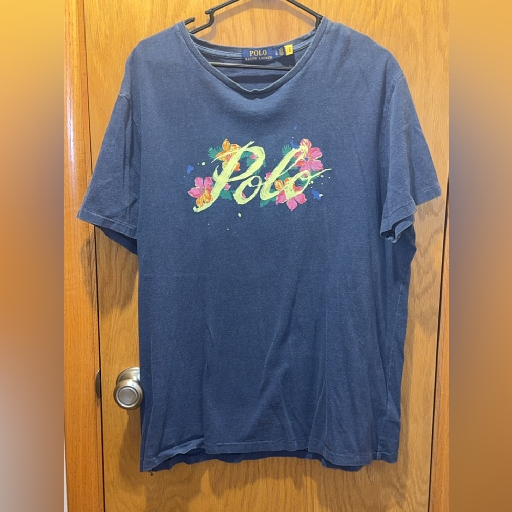 Ralph Lauren floral polo T-shirt